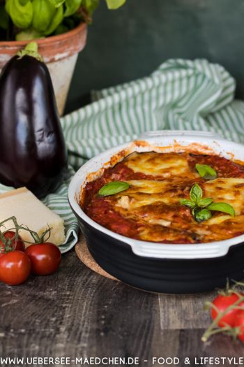 Parmigiana di melanzane Auberginenauflauf low carb Rezept von ÜberSee-Mädchen Foodblog vom Bodensee Überlingen