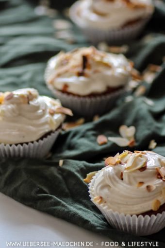 Apfel-Mandel-Cupcake Rezept von ÜberSee-Mädchen Foodblog vom Bodensee