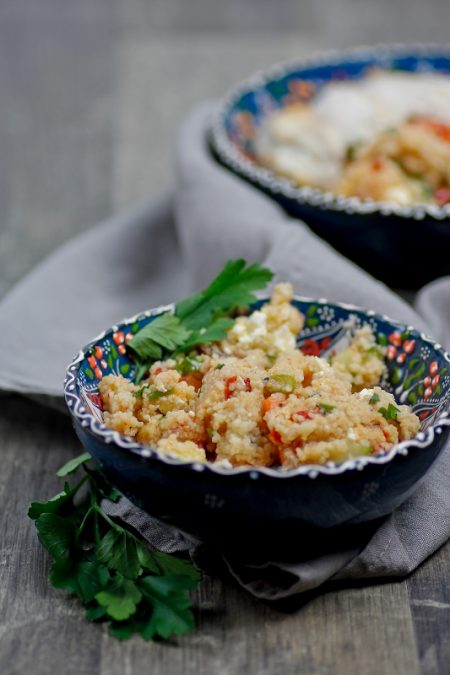 Couscous-Salat perfekt für die Mittagspause oder Feierabend