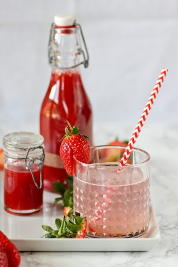 Rezept für Erdbeer-Sirup