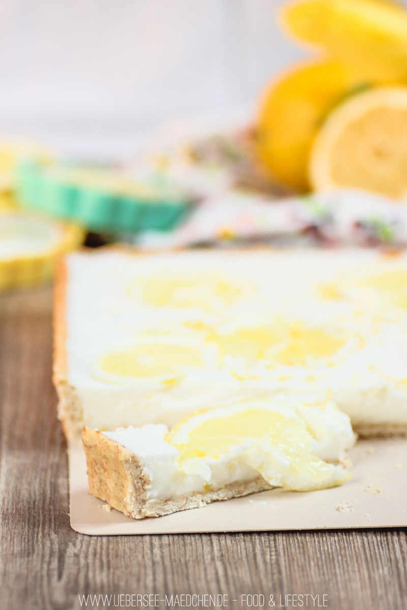 Zitronen-Buttermilch-Tarte für den Sommer - ÜberSee-Mädchen