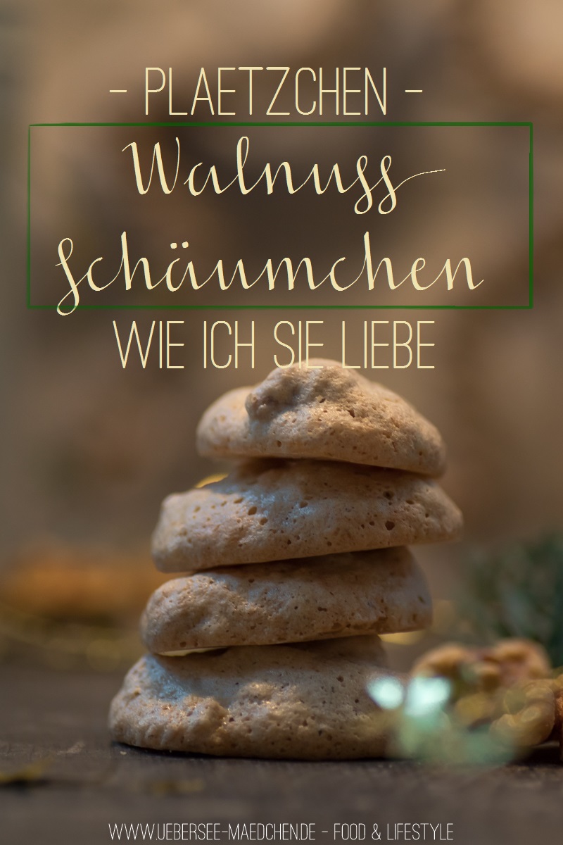 Walnuss-Schäumchen Plätzchen-Rezept