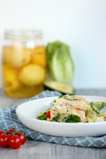 Rezept für Frühlingshafter Salat mit Salzzitronen vom ÜberSee-Mädchen der Foodblog vom Bodensee Überlingen