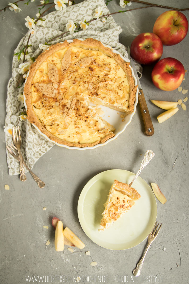  Schwäbischer Apfelkuchen mit Mürbeteig Schmandguss Rezept von ÜberSee-Mädchen Foodblog Bodensee Überlingen