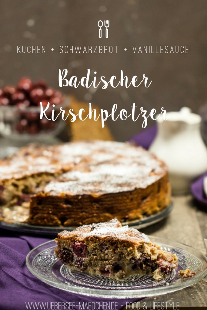 Badische Küche: Kirschplotzer mit Vanillesauce | ÜberSee-Mädchen