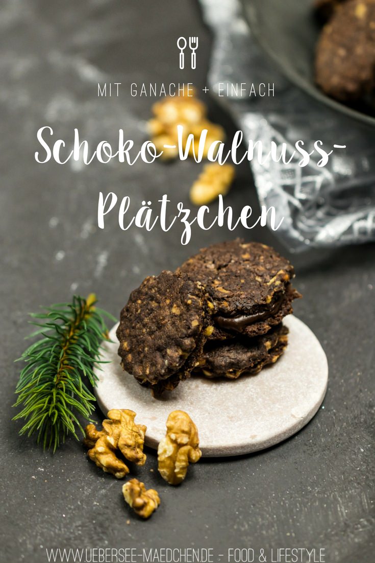  Schoko-Walnuss-Plätzchen mit Ganache von ÜberSee-Mädchen Foodblog Bodensee Überlingen