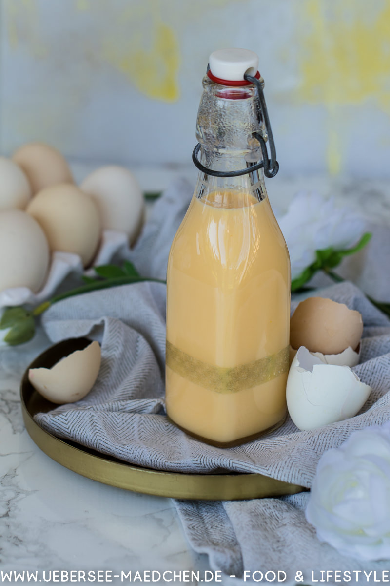 Eierlikör ganz einfach selbstgemacht - ÜberSee-Mädchen