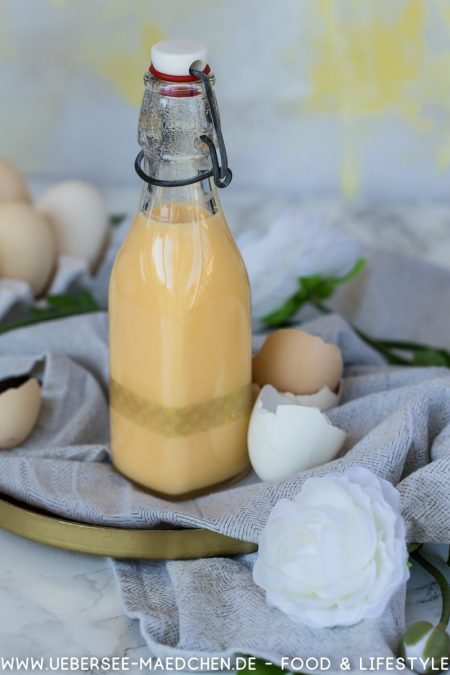 Eierlikör selbstgemacht mit Korn Rezept von ÜberSee-Mädchen Foodblog vom Bodensee Überlingen