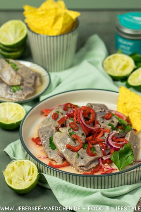 Ceviche mit Thunfisch Deutsche See und Salsa Criolla Plätzchen Rezept von ÜberSee-Mädchen Foodblog vom Bodensee Überlingen