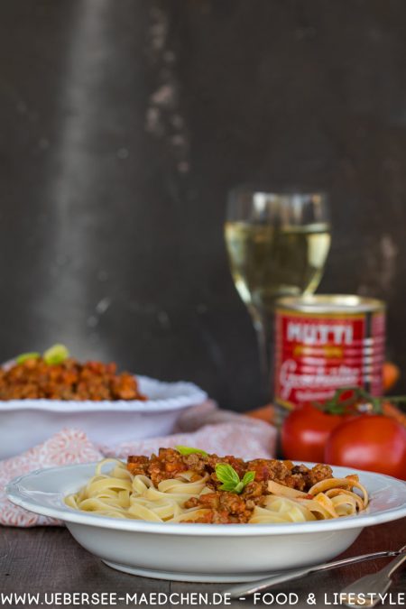 Pasta Ragu alla bolognese - original wie in Bologna - ÜberSee-Mädchen