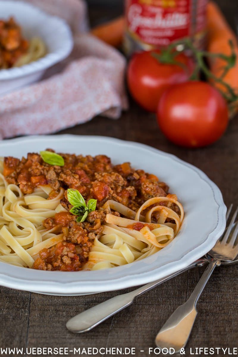 Pasta Ragu alla bolognese original wie in Bologna ÜberSeeMädchen