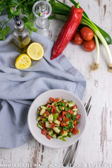 Türkischer Coban Salat - einfach, aber so gut! - ÜberSee-Mädchen
