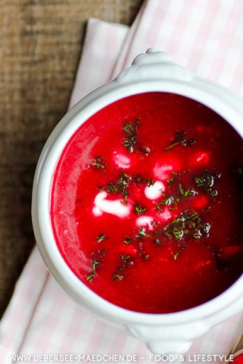 Rote-Bete-Suppe Rezept von ÜberSee-Mädchen Foodblog vom Bodensee
