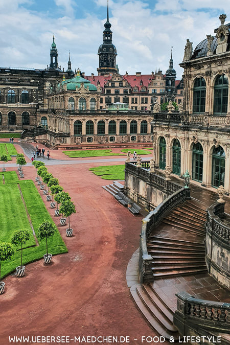 Blick auf den Zwinger in Dresden Travel-Guide von ÜberSee-Mädchen