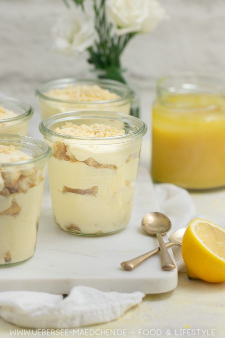 Tiramisu mit Lemon Curd einfach selbstgemacht Rezept von ÜberSee-Mädchen Foodblog vom Bodensee