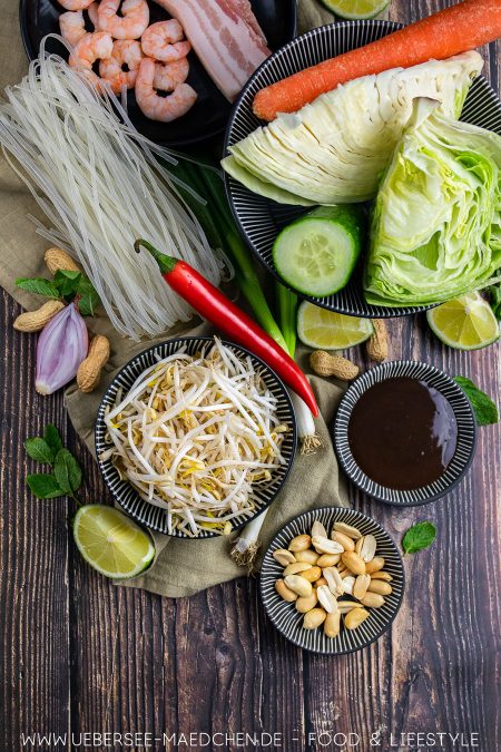 Zutaten für eine vietnamesische Bowl nach Jamie Oliver wie Bun Cha