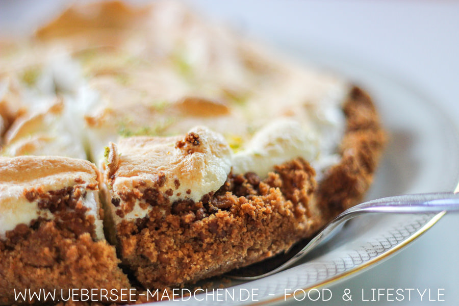 Amerikanische Zitronentarte mit Baiser alias Key-Lime-Pie Rezept von ÜberSee-Mädchen Foodblog vom Bodensee