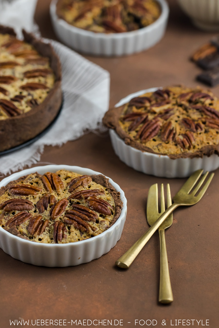 Pecan Pie: Leckere Pekannuss-Tarte mit Schoko - ÜberSee-Mädchen