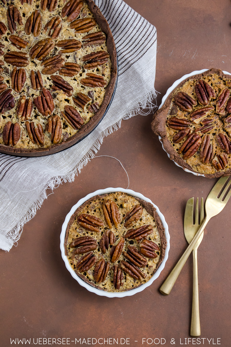 Pecan Pie: Leckere Pekannuss-Tarte mit Schoko - ÜberSee-Mädchen