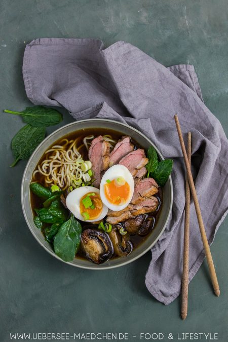 Ramen Suppe Mit Ente Extras Wie Aus Japan Ubersee Madchen 