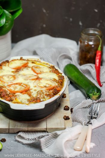 Zucchini-Lasagne low carb Rezept von ÜberSee-Mädchen Foodblog vom Bodensee