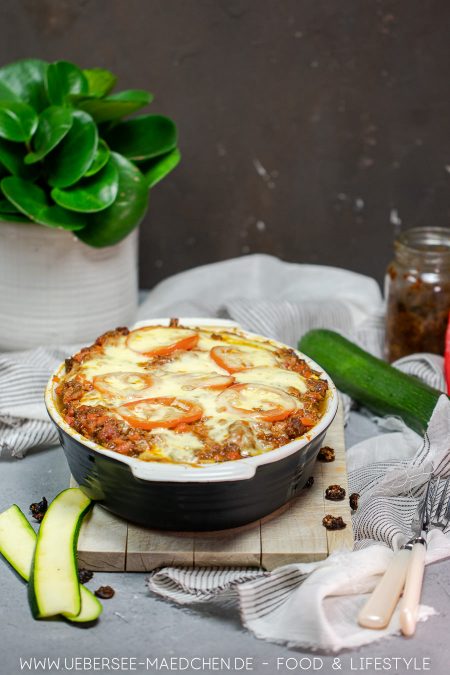 Zucchini-Lasagne low carb Rezept von ÜberSee-Mädchen Foodblog vom Bodensee