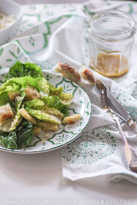 Original-Rezept für Caesar Salad von ÜberSee-Mädchen Foodblog vom Bodensee