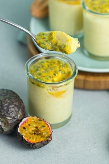 Mangocreme tropisches Dessert Rezept von ÜberSee-Mädchen Foodblog vom Bodensee
