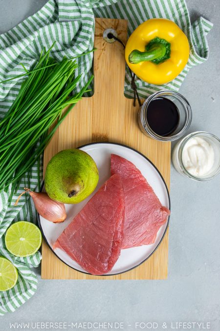 Zutaten für Thunfischtatar besonders lecker Rezept
