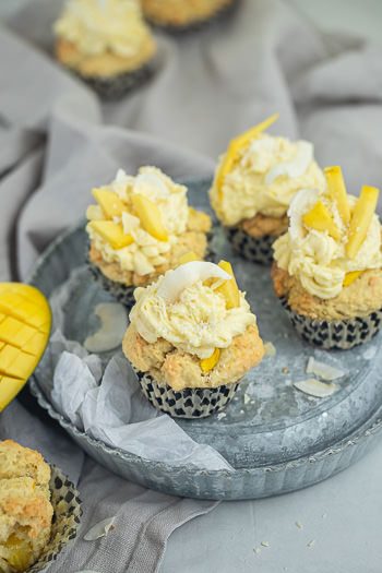 Kokos-Mango-Cupcakes Rezept von ÜberSee-Mädchen Foodblog vom Bodensee