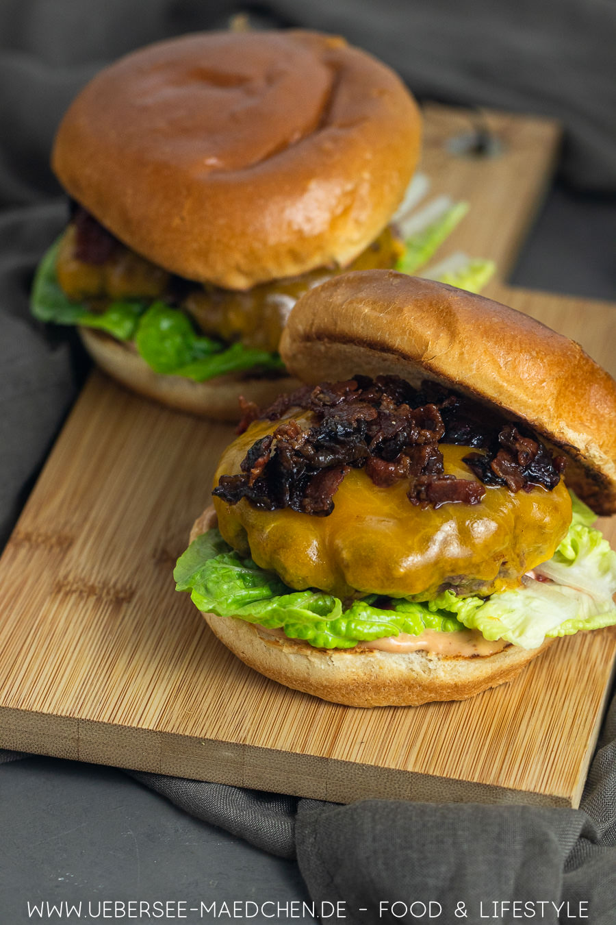Genialer Burger mit Bacon Jam ÜberSeeMädchen