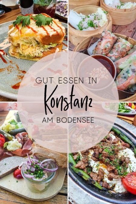 Restaurant-Tipps für Konstanz vom Frühstück über Abendessen bis zum Eis: Bewährte Adressen vom ÜberSee-Mädchen Foodblog