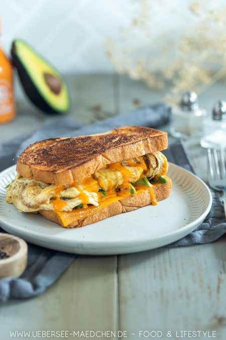 Eggdrop-Sandwich Rezept zum Frühstück von ÜberSee-Mädchen Foodblog vom Bodensee