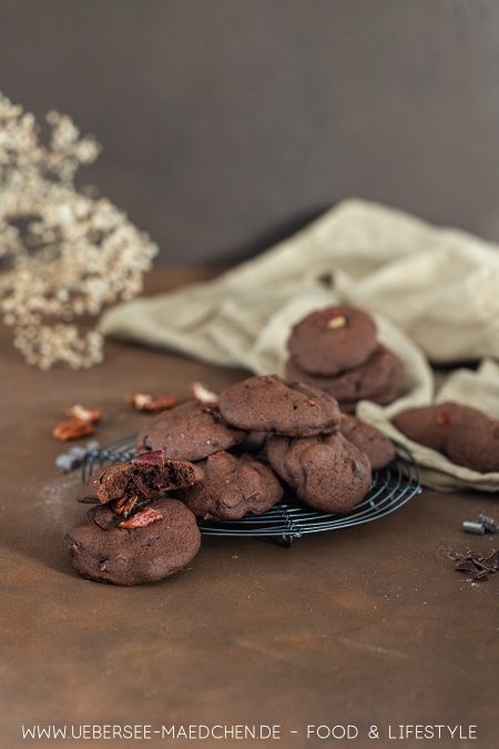 Softe Schokoladen-Kekse wie in den USA