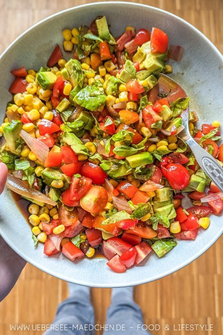 Mais-Salat mit Chili und Basilikum von Tanja Grandit