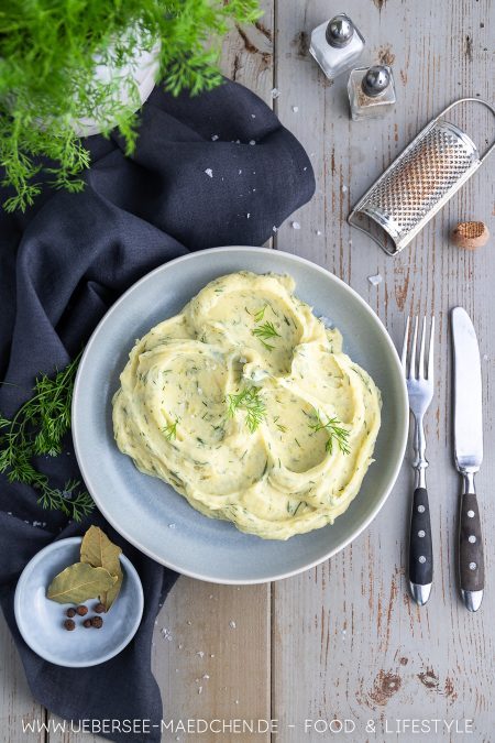 Fischkartoffeln Rezept von ÜberSee-Mädchen Foodblog für besonders leckeres Kartoffelpüree wie auf Usedom