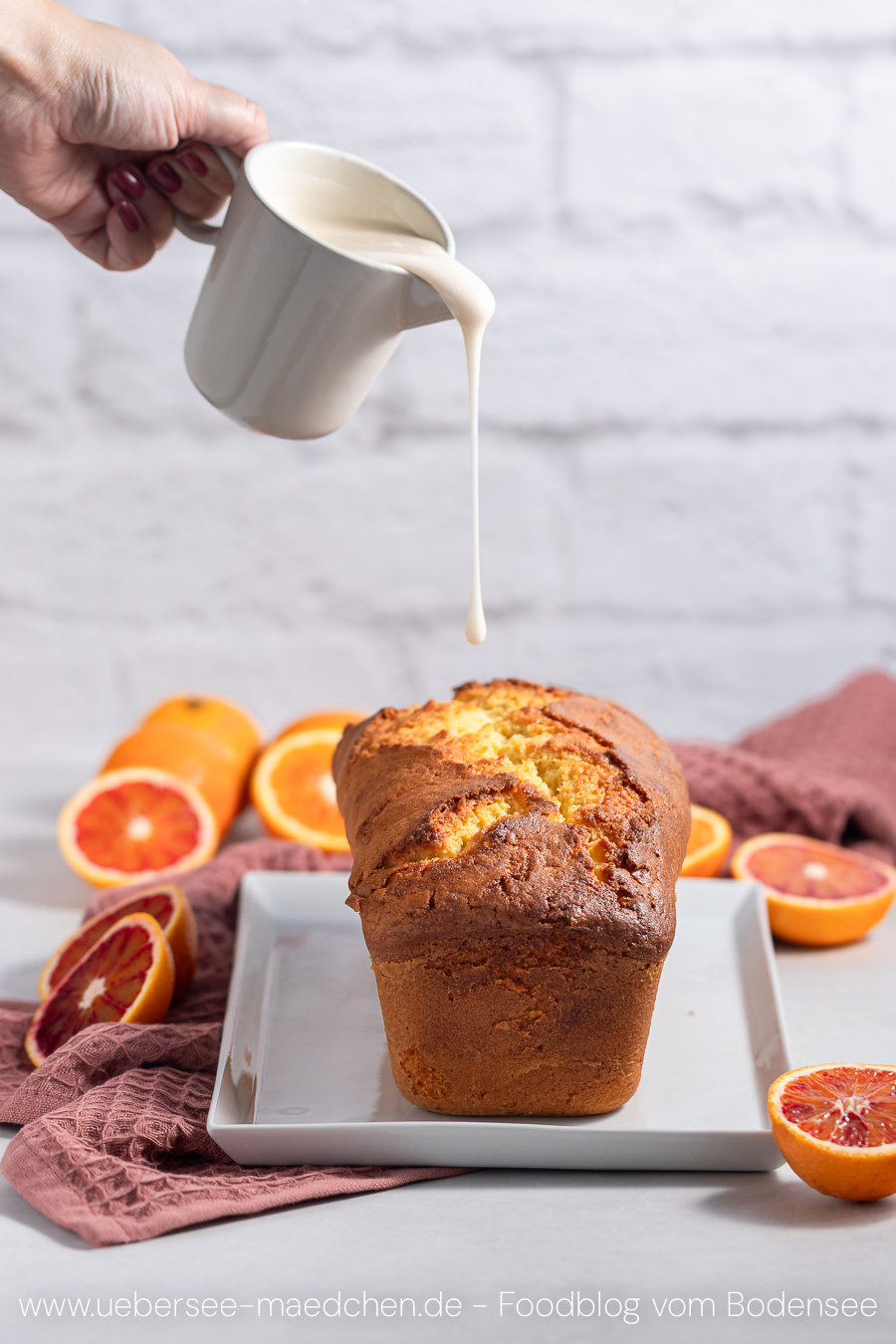 Blutorangenkuchen - saftig einfach lecker den Winter genießen