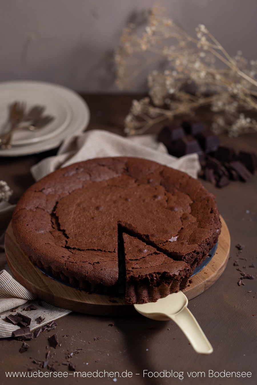 Die ultimative Schokotarte aus nur 5 Zutaten - vor allem Schokolade! Die ultimative Schokotarte aus nur 5 Zutaten - vor allem Schokolade!