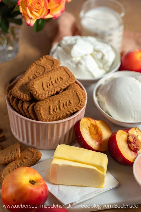 Lotus Biscoff Kekse für Kuchen ohne Backen