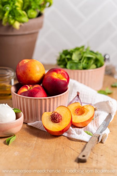Nektarinen für herzhaftes Tatar Rezept