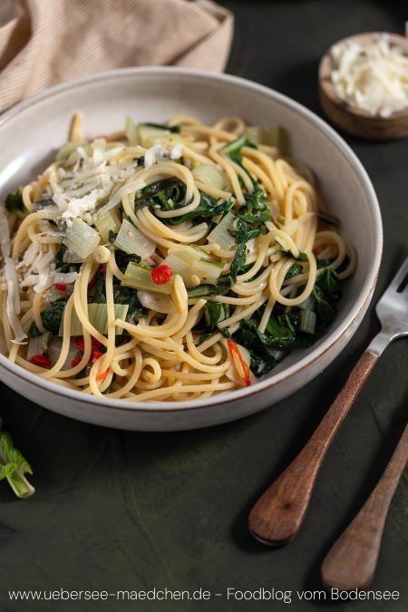 Mangold-Pasta in der Foodblogbilanz 2025