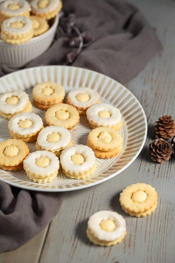 Eierlikör-Plätzchen Doppeldecker mit cremiger Füllung Rezept von ÜberSee-Mädchen Foodblog vom Bodensee