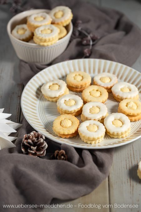 Eierlikör-Plätzchen Doppeldecker zum Ausstechen Rezept