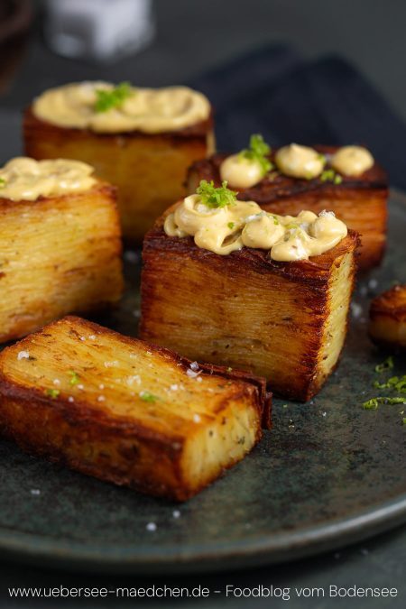 Kartoffel-Pavé Rezept perfekte feine Beilage von ÜberSee-Mädchen Foodblog vom Bodensee Konstanz