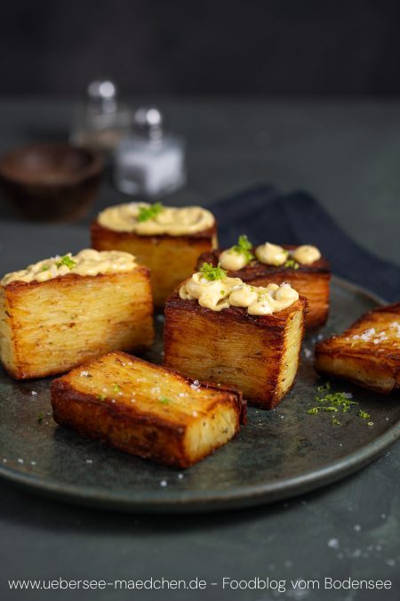 Kartoffel-Pavé Rezept perfekte feine Beilage von ÜberSee-Mädchen Foodblog vom Bodensee Konstanz