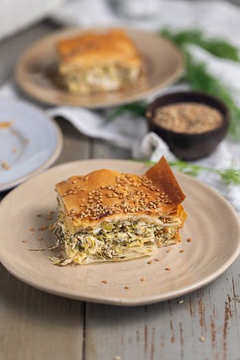 Zucchini-Feta-Auflauf mit Filoteig Kolokithopita Rezept von ÜberSee-Mädchen Foodblog vom Bodensee