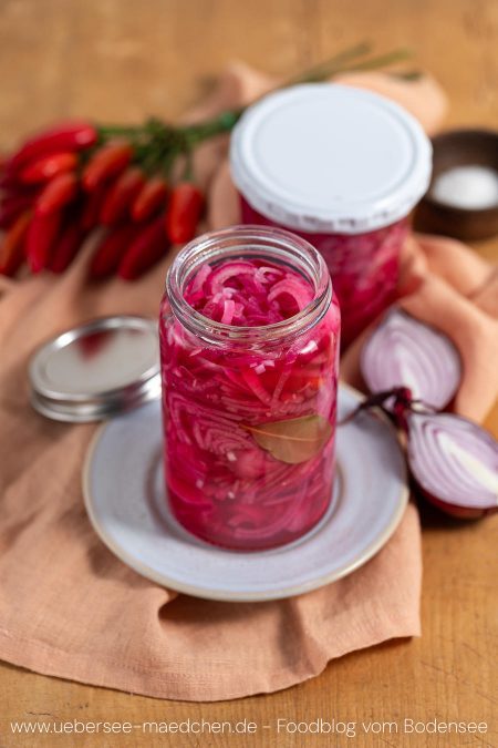 Eingelegte rote Zwiebeln Samin Nosrat Rezept von ÜberSee-Mädchen Foodblog vom Bodensee