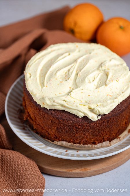 Orangenkuchen saftig aus ganzen Orangen nach Helen Goh Rezept von ÜberSee-Mädchen Foodblog vom Bodensee