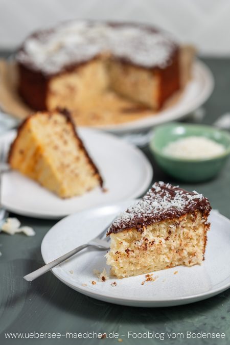 Kokoskuchen sehr saftig ohne Mehl Rezept von ÜberSee-Mädchen Foodblog vom Bodensee