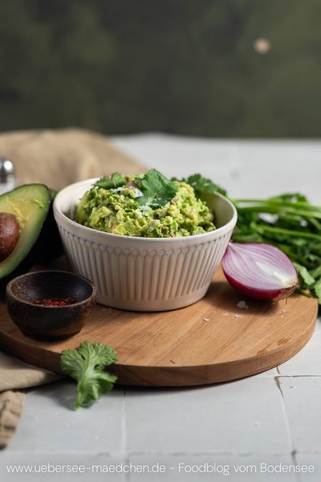 Eine Schüssel Guacamole wie in Mexiko